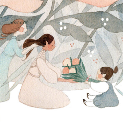 来自插画师 Vanessa Gillings 绘画作品 | www.vanessagillings.com