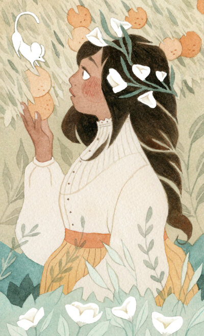 来自插画师 Vanessa Gillings 绘画作品 | www.vanessagillings.com