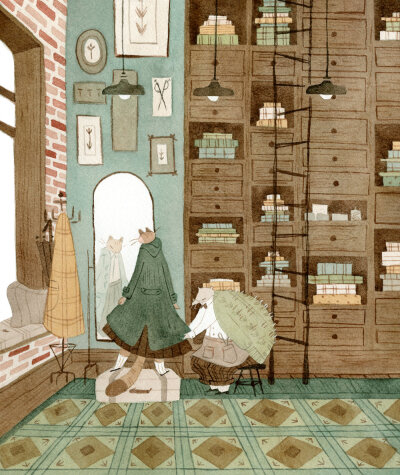 来自插画师 Vanessa Gillings 绘画作品 | www.vanessagillings.com