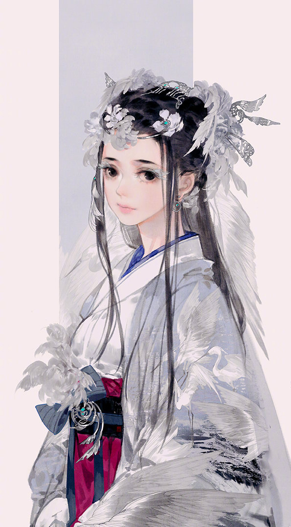 ［古风美人］画师 ：伊吹鸡腿子