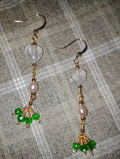 春天戴的小耳环