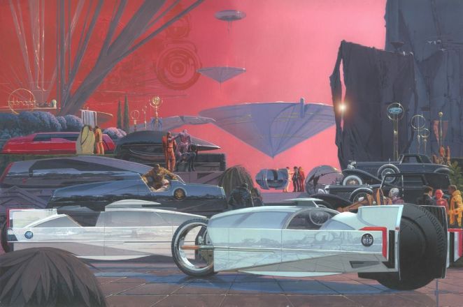 Syd Mead 席德·米德
1933.7.18 - 2019.12.30
美国科幻艺术家，《银翼杀手》、《异形》、《星际迷航》概念设计师
感谢他留给全人类的无限遐想，这份想象力如星空般璀璨而永恒 ​​​​ 