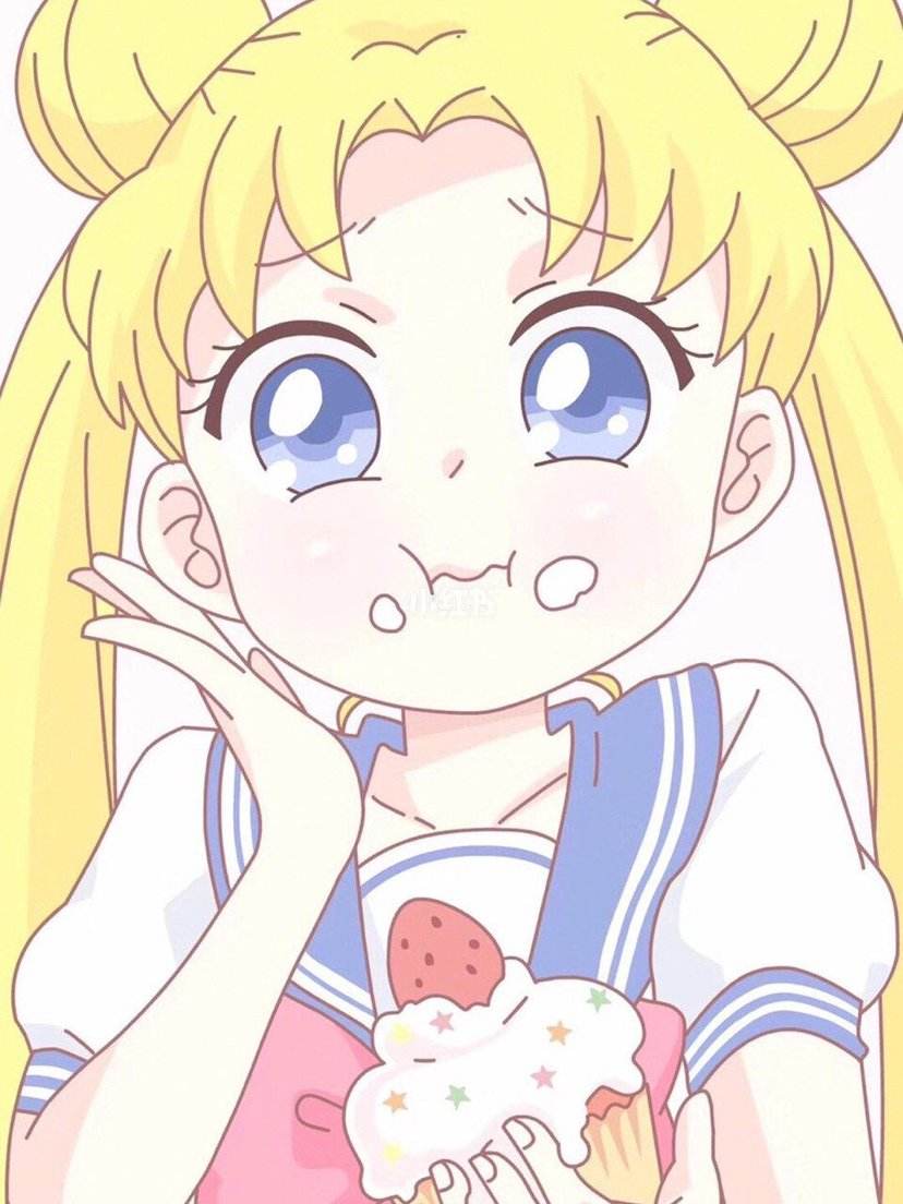 呆萌软妹可爱美少女战士水冰月头像