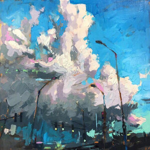 壁纸 背景
油画  天空