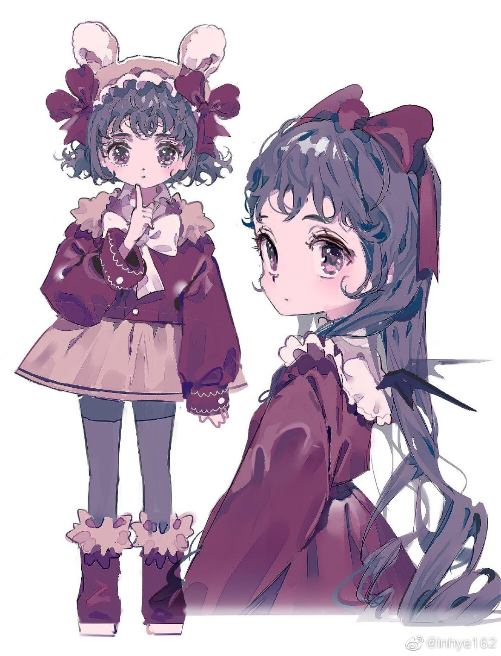 华服 守护甜心 人设 立绘 制服 甜美 Lolita
来自微博 侵删 画师见水印