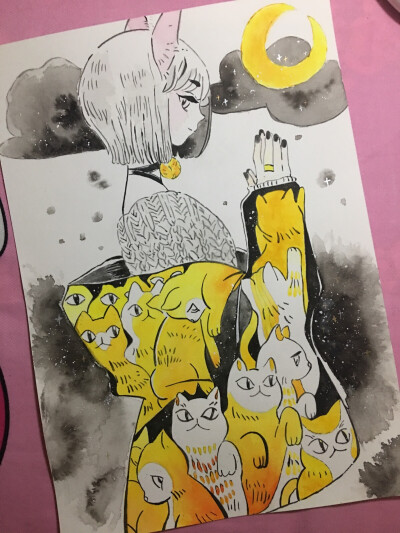 闲来无事，临摹一张。