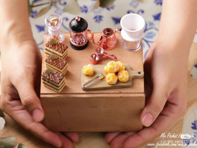 小红薯@口袋先生的黏土小食堂
黏土食玩