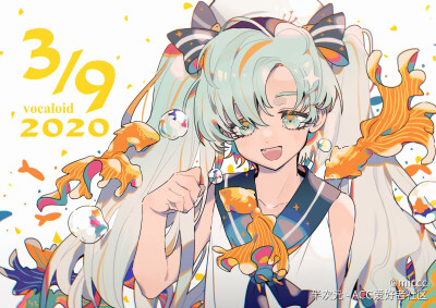 画师水印
miku