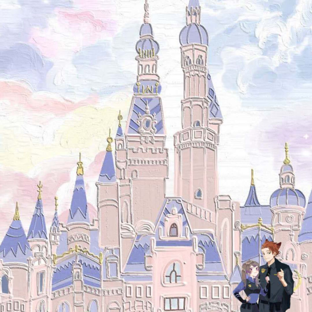 疯狂动物城 情侣头像的另一半尼克狐出啦 微信背景图 套图（原创 安之木月生）