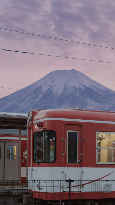 日本富士山 出处@overwater