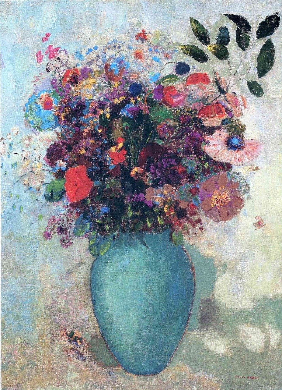 花儿
奥蒂诺·雷东(Odilon Redon 1840-1916) ​​​