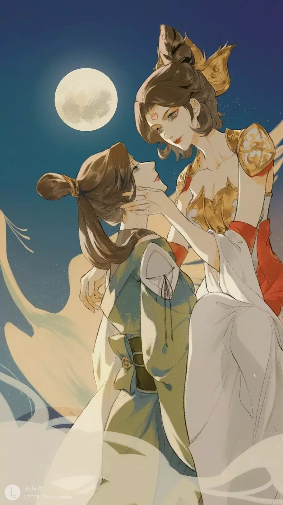 百合古风百合王者荣耀武婉天官武则天上官婉儿