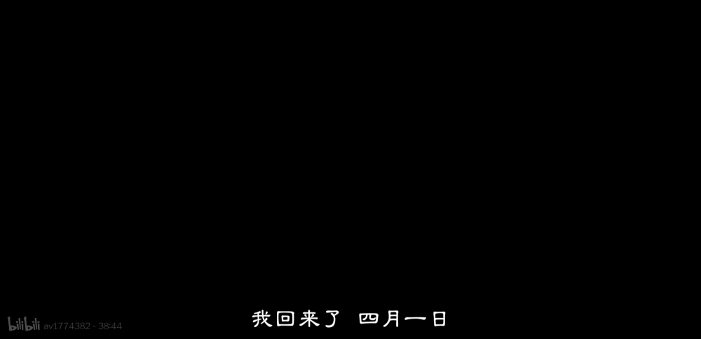 我回来了，四月一日