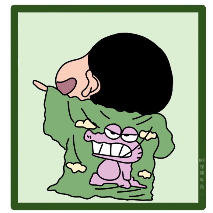 绿头女头绿背景仙女