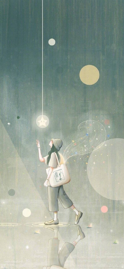 绿色系壁纸，望喜