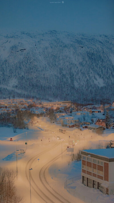 雪景 雪夜