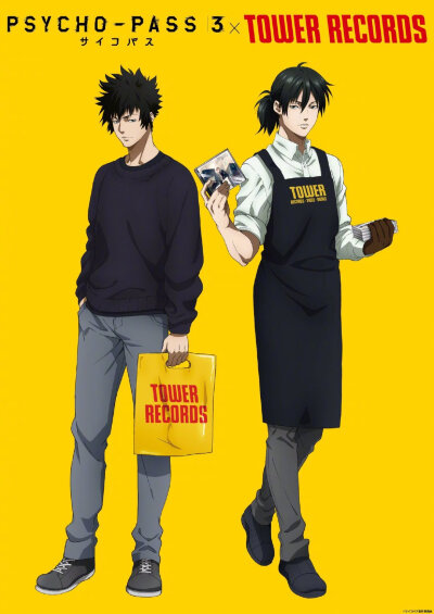 PSYCHO-PASS３ x TOWER RECORDS (3月25日~4月19日)