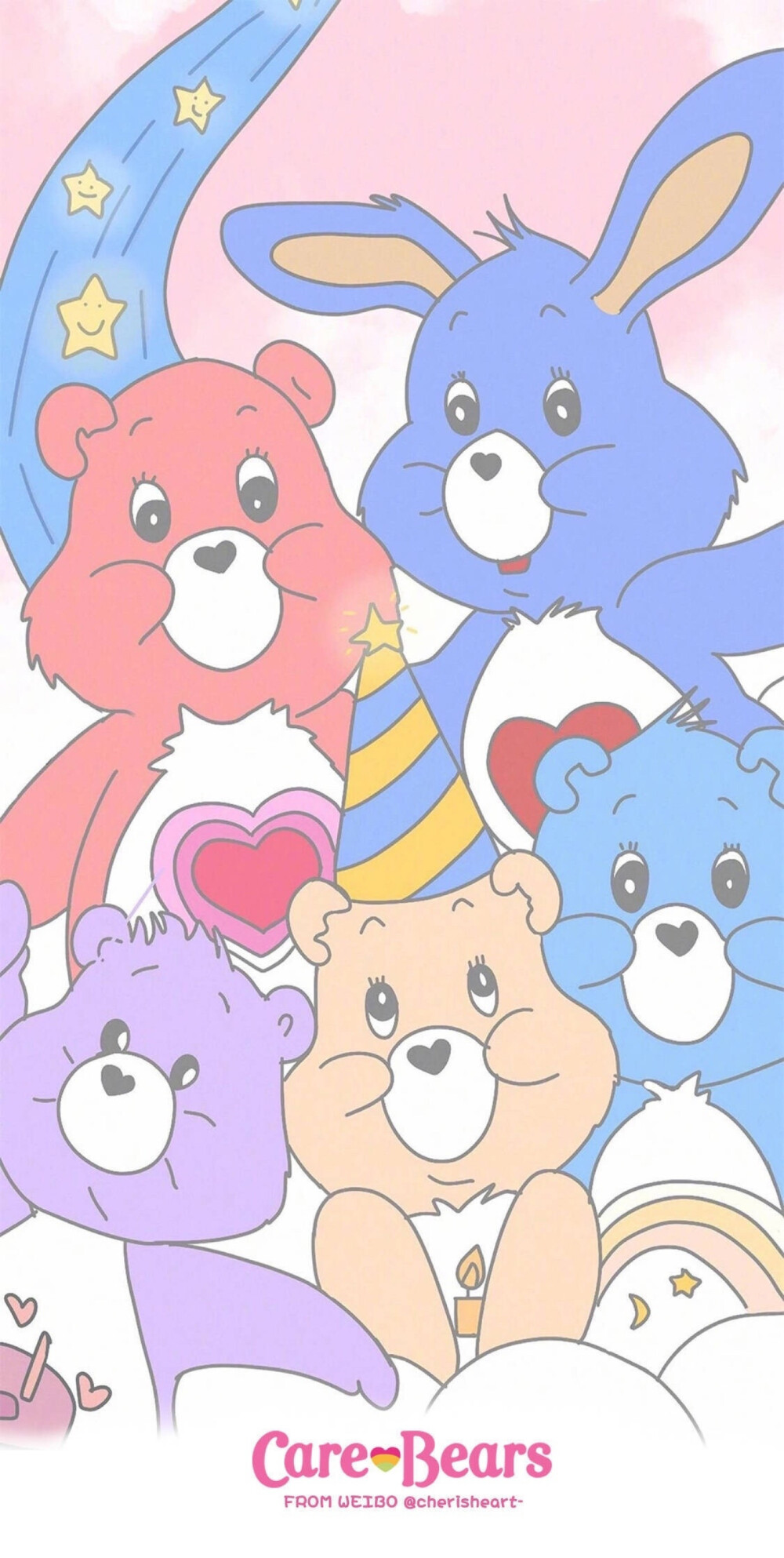 彩虹熊壁纸 Care Bears壁纸