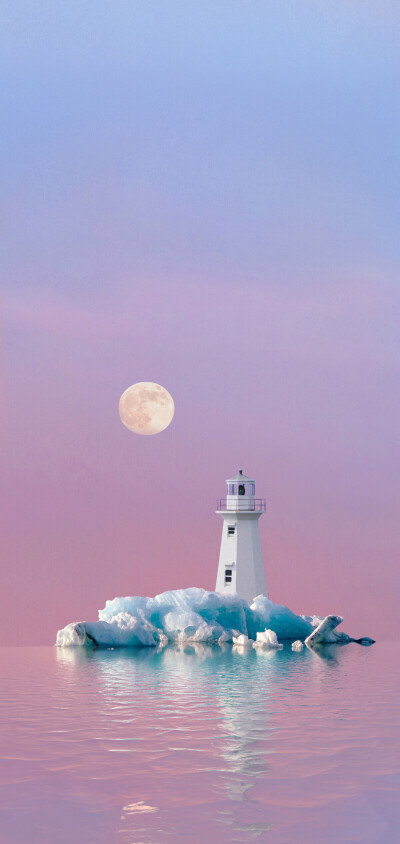 风景壁纸 月亮壁纸 雪山壁纸