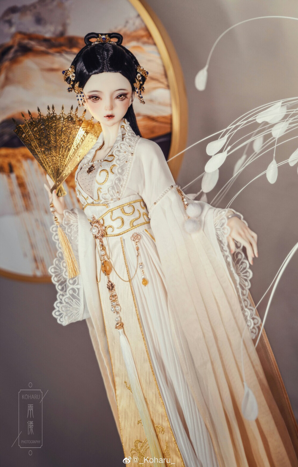 古风美人 SD娃娃 BJD 玩具 人偶 壁纸 萌物