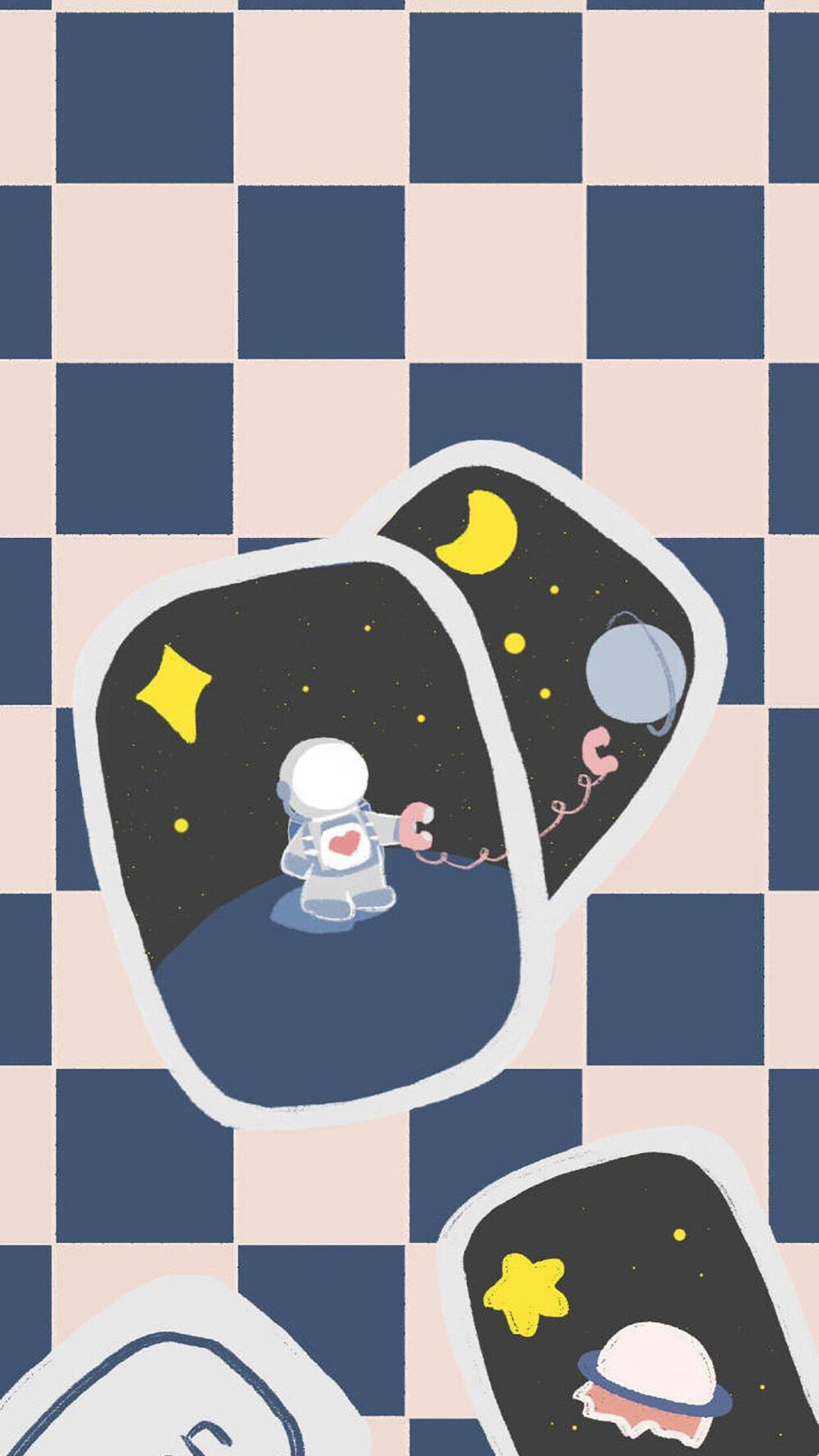 手绘壁纸|宇宙|可爱壁纸