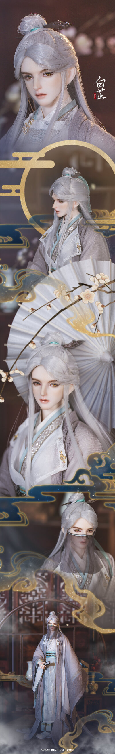 『白芷』 SD娃娃 BJD 玩具 人偶 壁纸 萌物 Ringdoll戒之人形