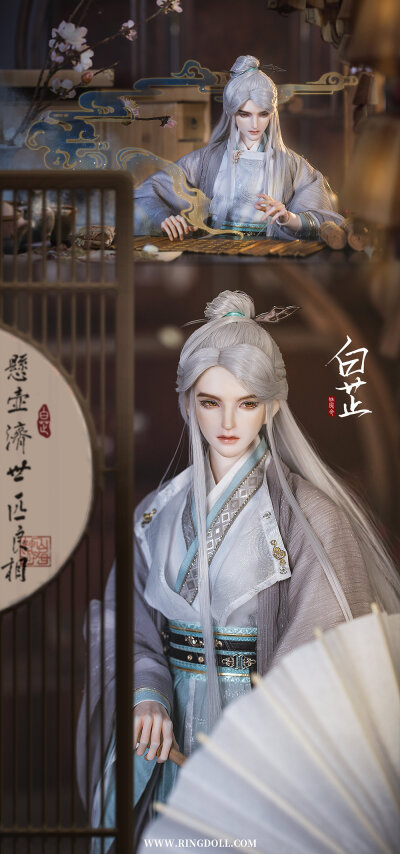 『白芷』 SD娃娃 BJD 玩具 人偶 壁纸 萌物 Ringdoll戒之人形