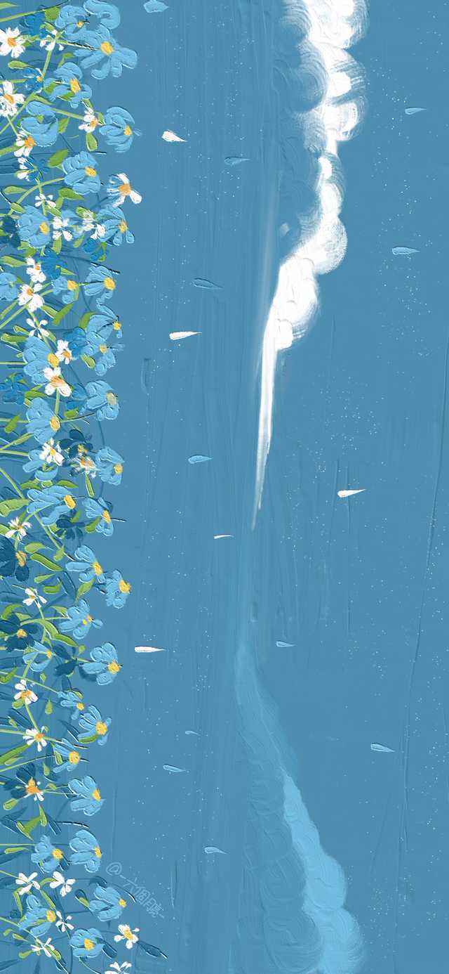 油画质感壁纸artset
高清壁纸 可爱简约 纯色壁纸插画手绘
转载：-六個月亮