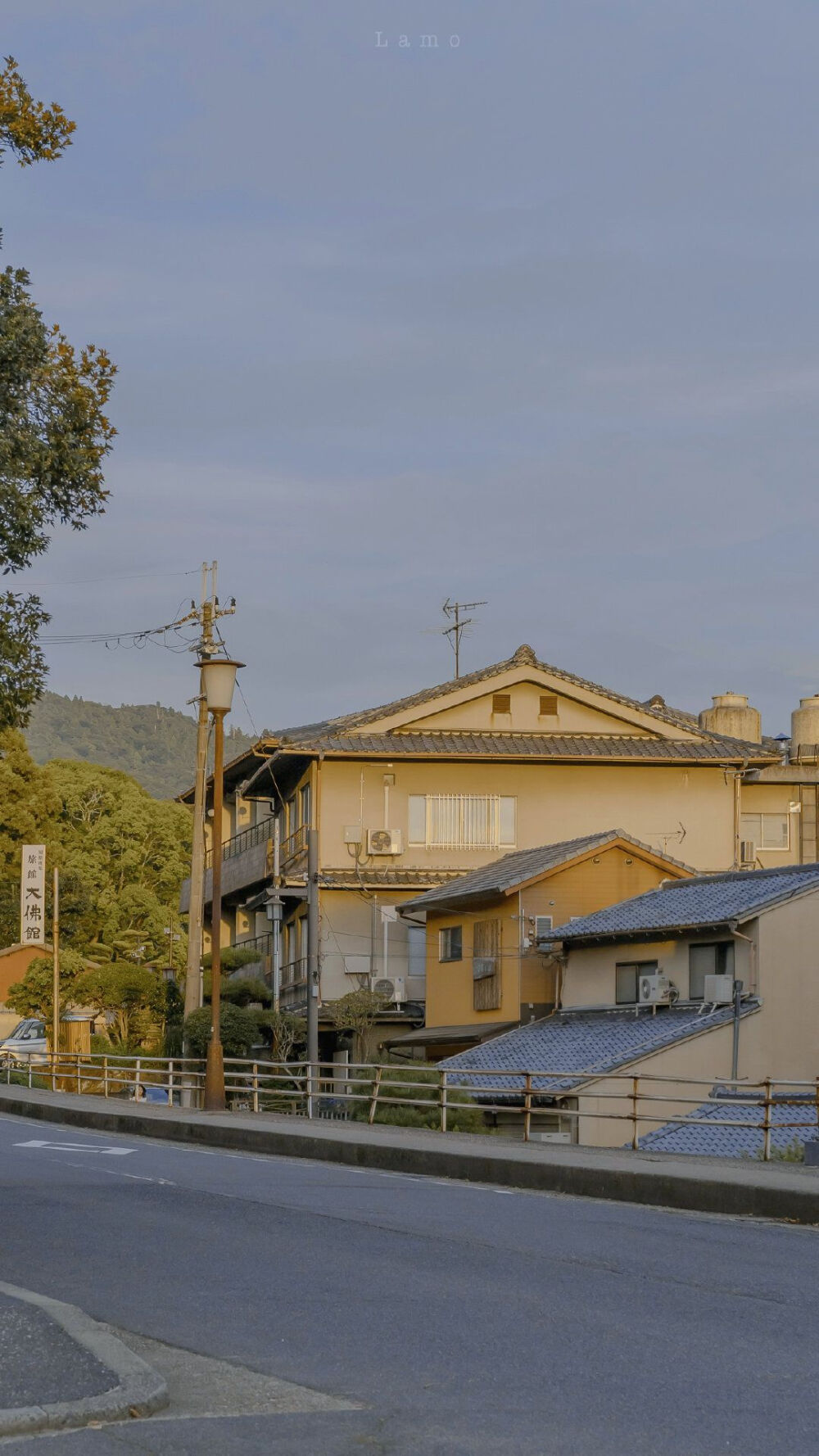 街道 房屋 风景 壁纸