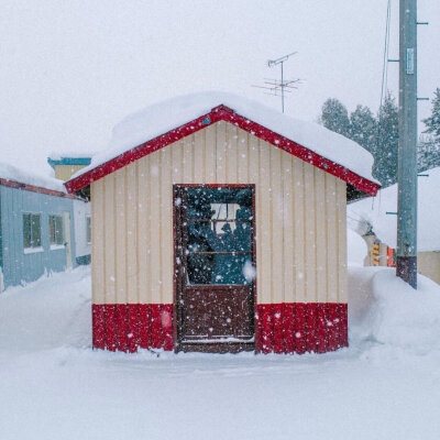 雪中的小房子ins:hi_dongwon