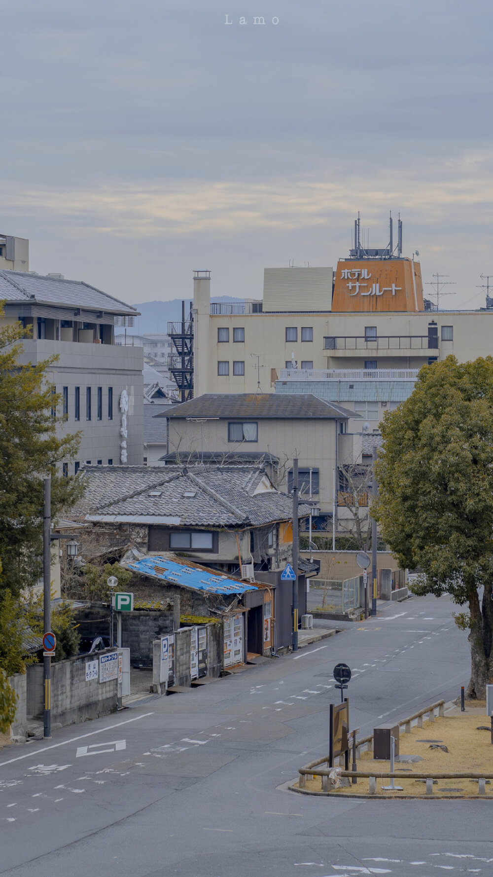 蓝调风景