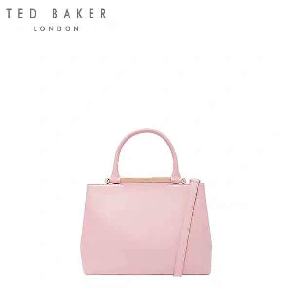 TED BAKER女士甜美粉色纯色单肩手提包