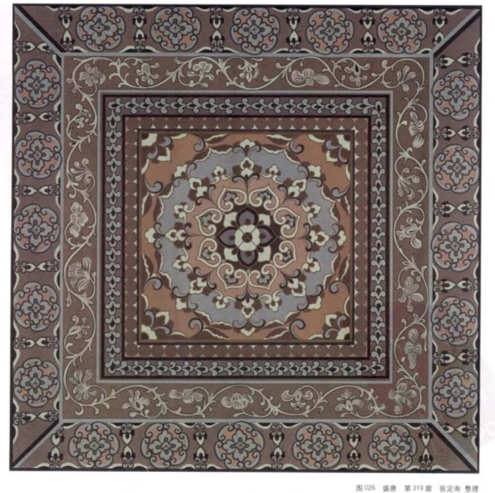 历朝历代藻井图案