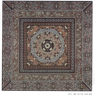 历朝历代藻井图案