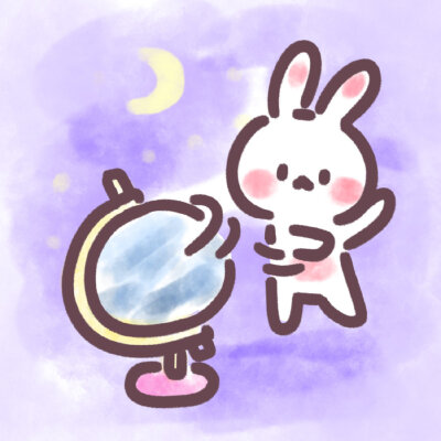 兔子头像，可爱 作者微博：安心队长