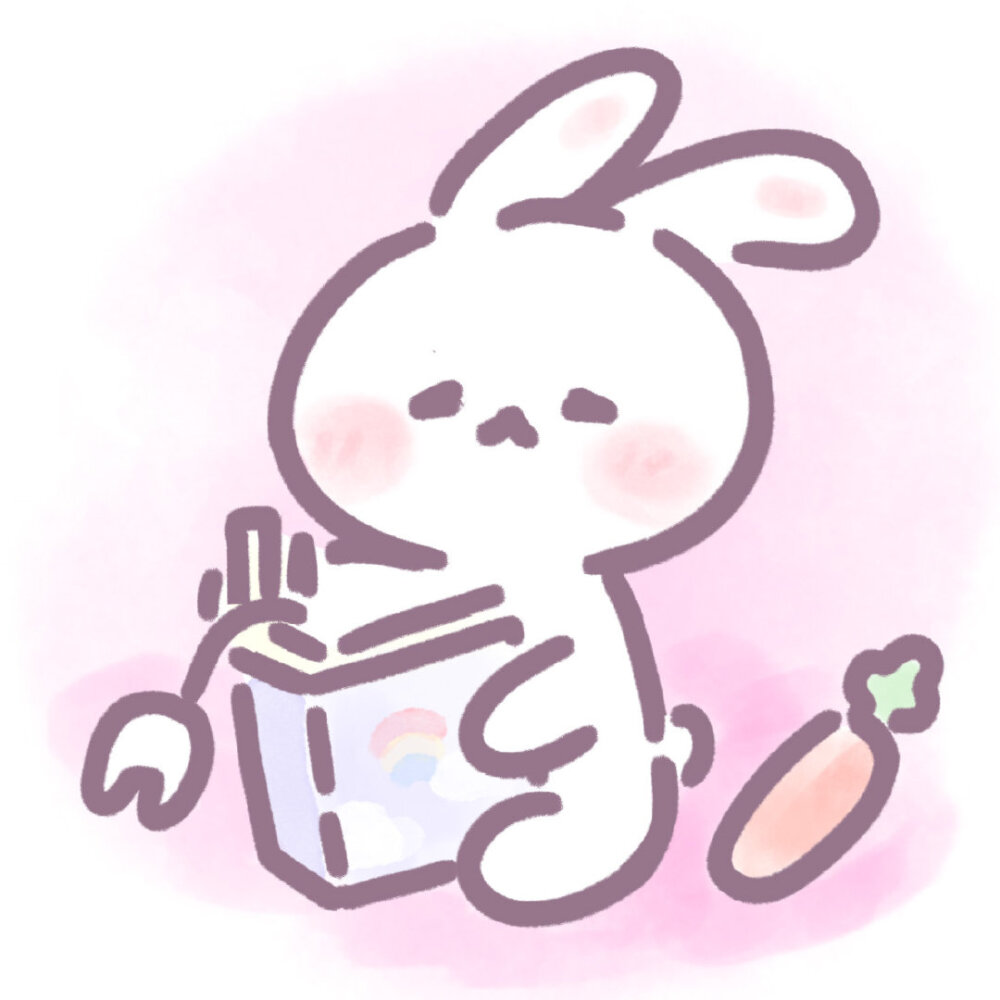 兔子头像，可爱 作者微博：安心队长