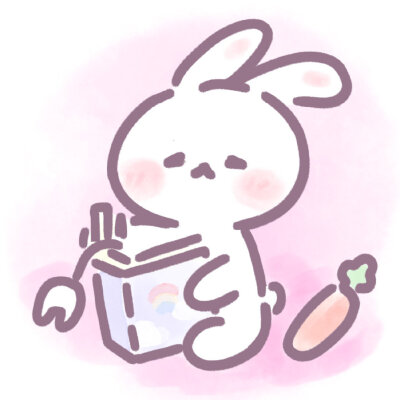 兔子头像，可爱 作者微博：安心队长
