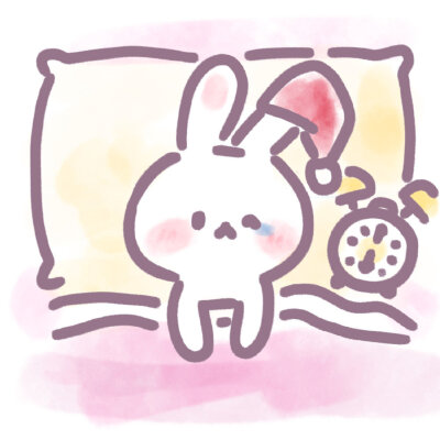 兔子头像，可爱 作者微博：安心队长