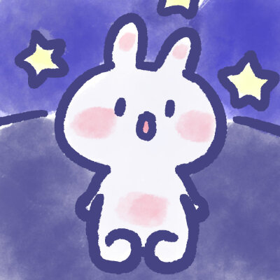 兔子头像，可爱 作者微博：安心队长