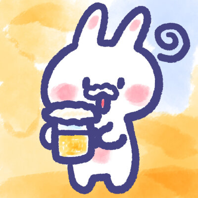 兔子头像，可爱 作者微博：安心队长