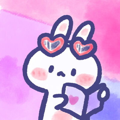 兔子头像，可爱 作者微博：安心队长