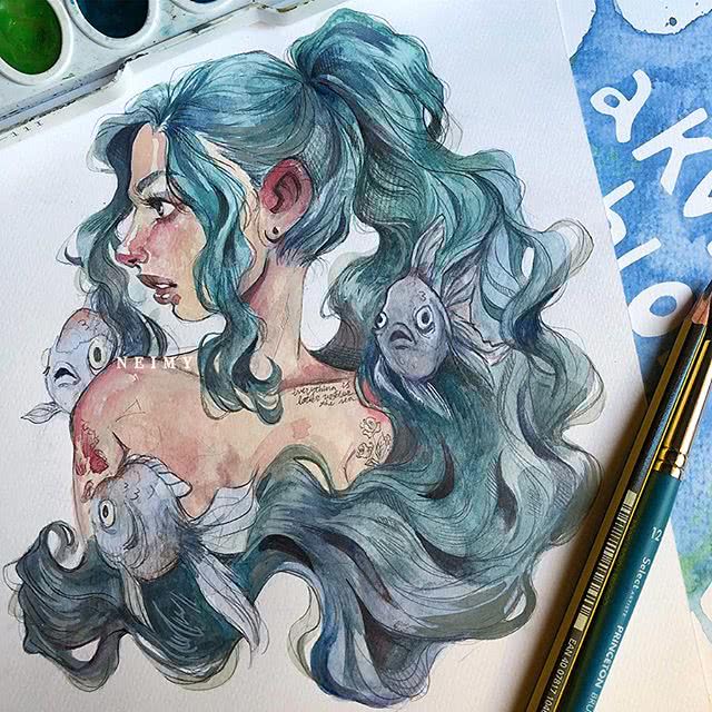 水彩