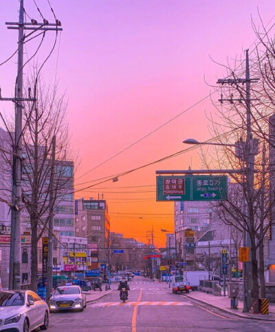 街道 路景 风景 壁纸 背景图