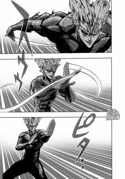 一拳超人漫画 超合金黑光VS饿狼