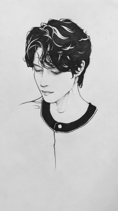 李栋旭手绘饭绘漫画