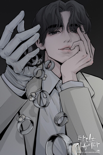 李栋旭他人即地狱徐文祖手绘饭绘漫画