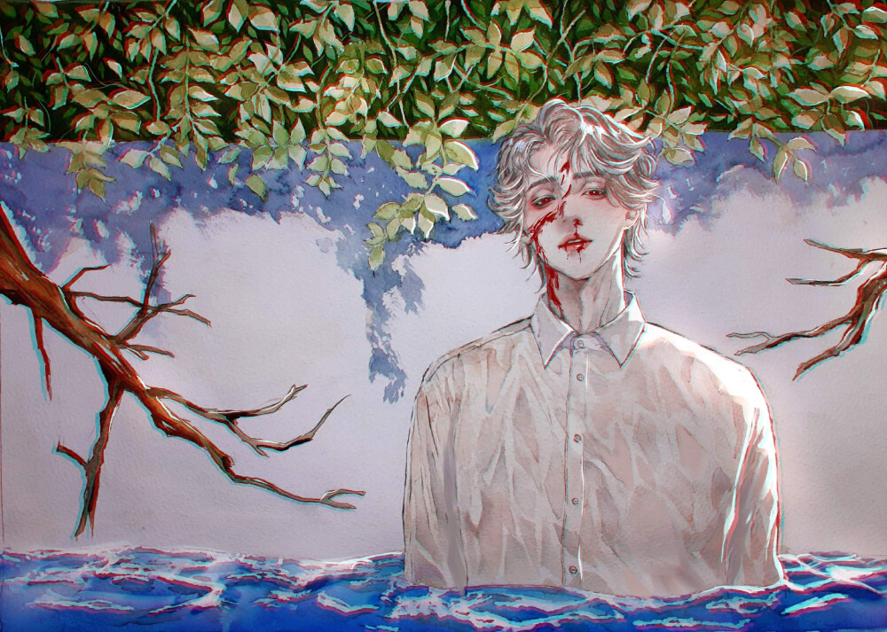 李栋旭手绘饭绘漫画