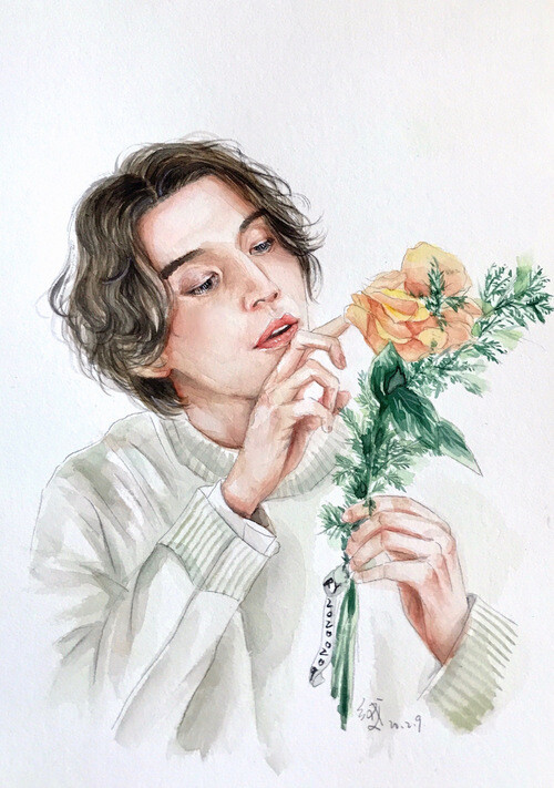 李栋旭手绘饭绘漫画