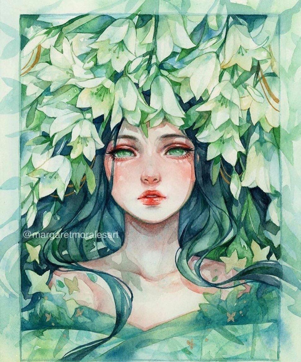 水彩
画师：Margaret Morales