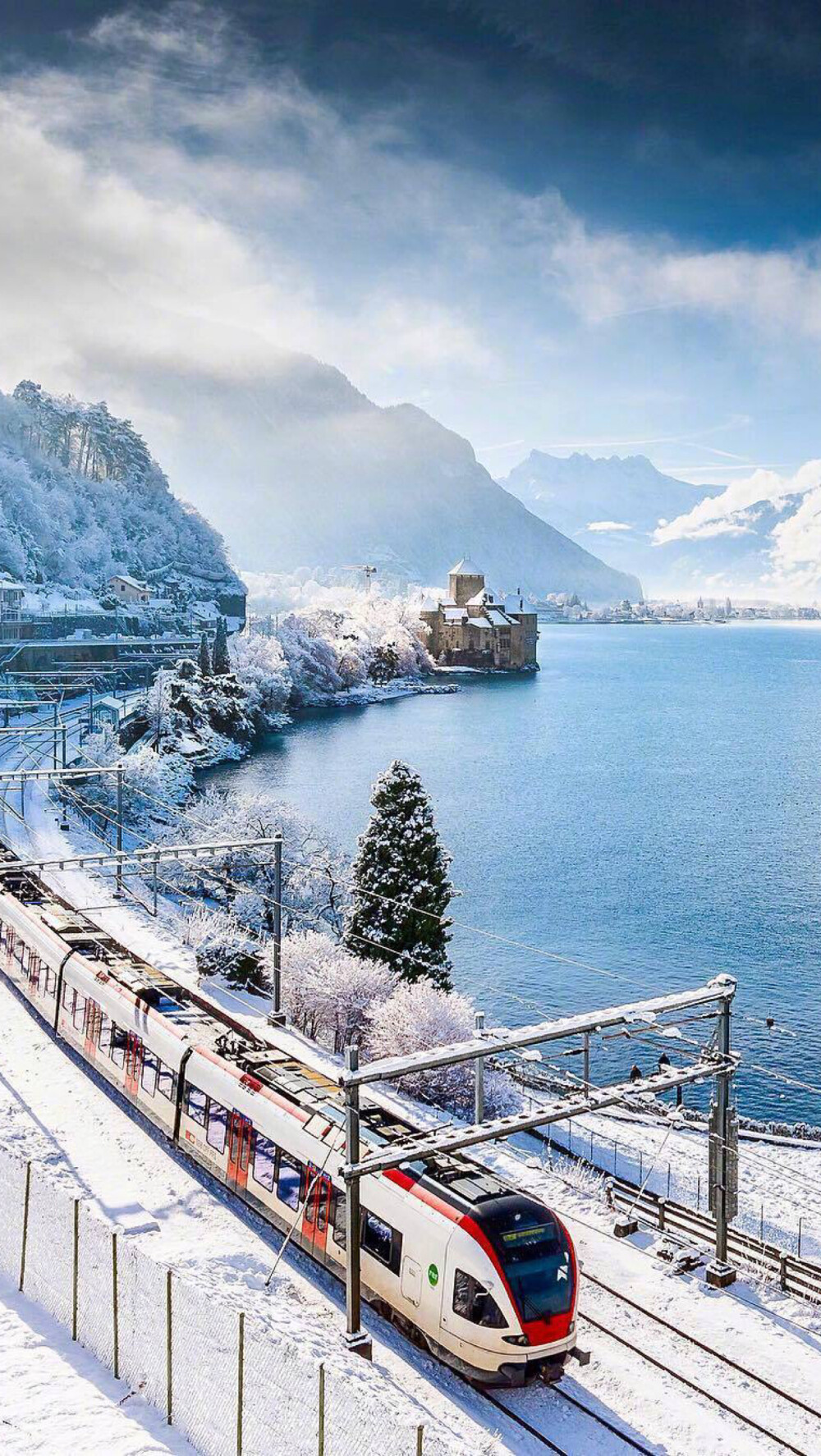 风景壁纸｜瑞士｜雪景